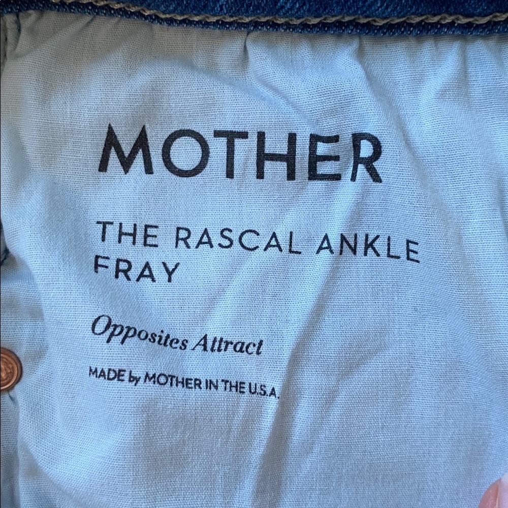 Mother Rascal Ankle Fray size 28 - Picture 4 of 5